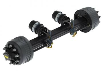 3-5-9-12-14-16-18 Ton Kapasite Kampana Frenli Dingil