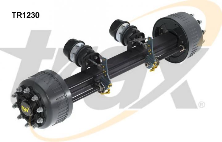 3-5-9-12-14-16-18 Ton Kapasite Kampana Frenli Dingil